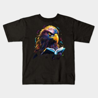 Eagle Reads Book Kids T-Shirt